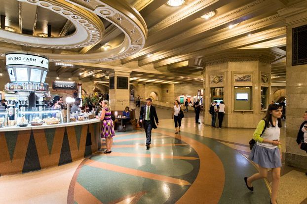 The Dining Concourse at Grand Central Terminal